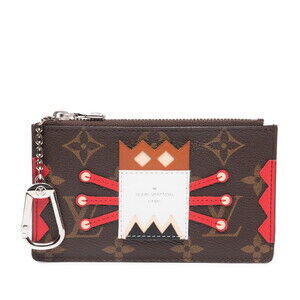 LOUIS VUITTON Brown Leather Pochette Mini Bag